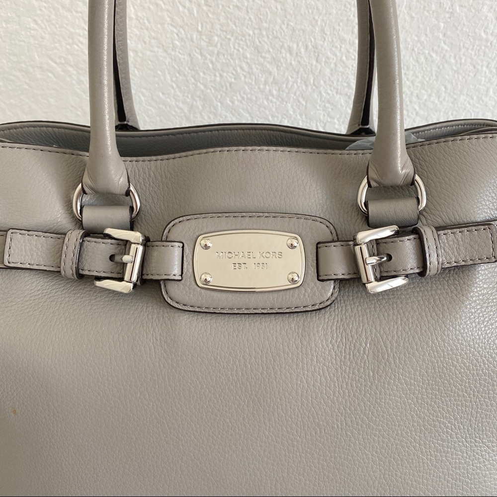 Michael kors hamilton gray large tote - Picture 2 of 10